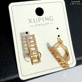 Сережки Xuping18К 20528 (1.7см)